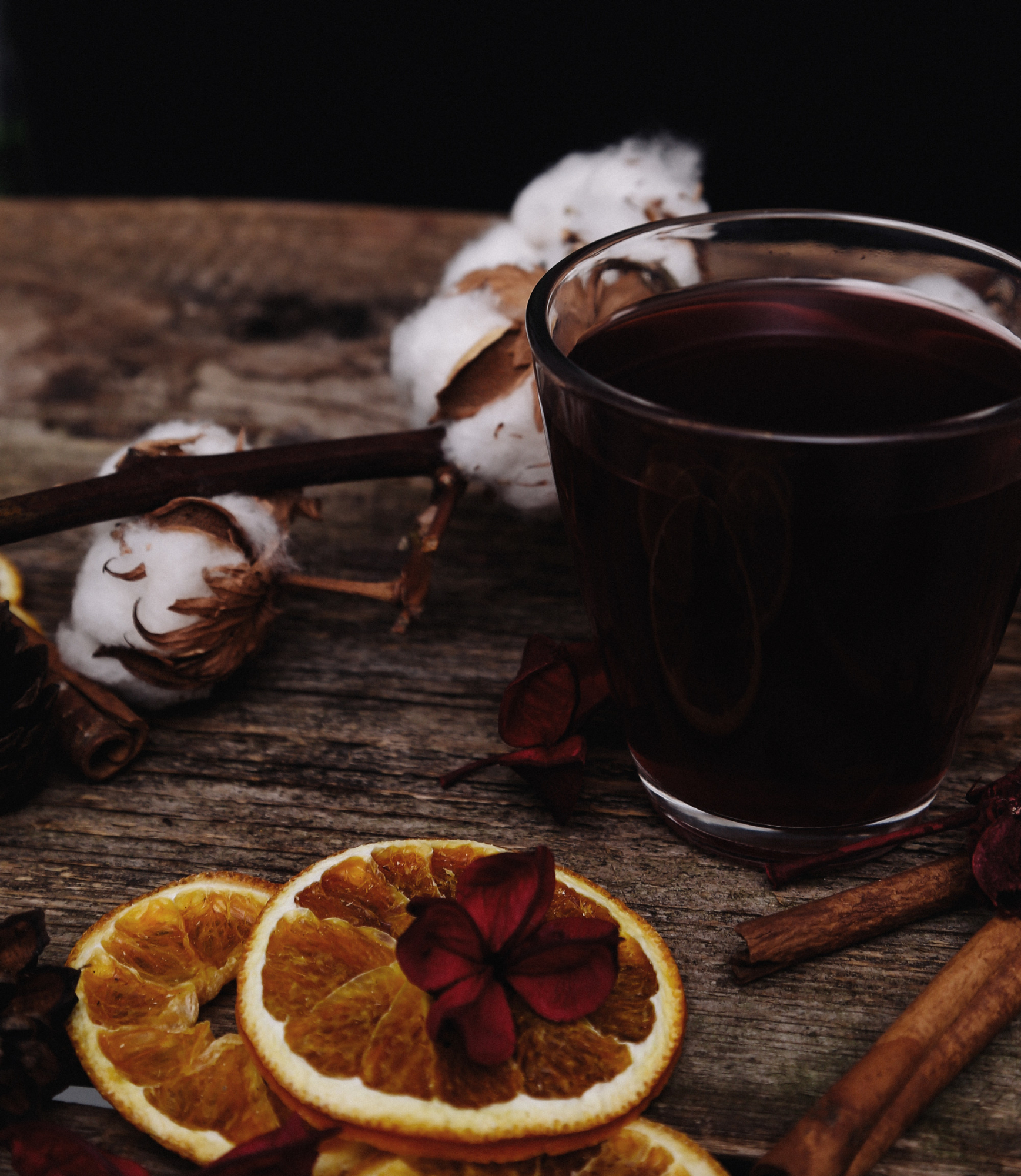 Verre de vin chaud